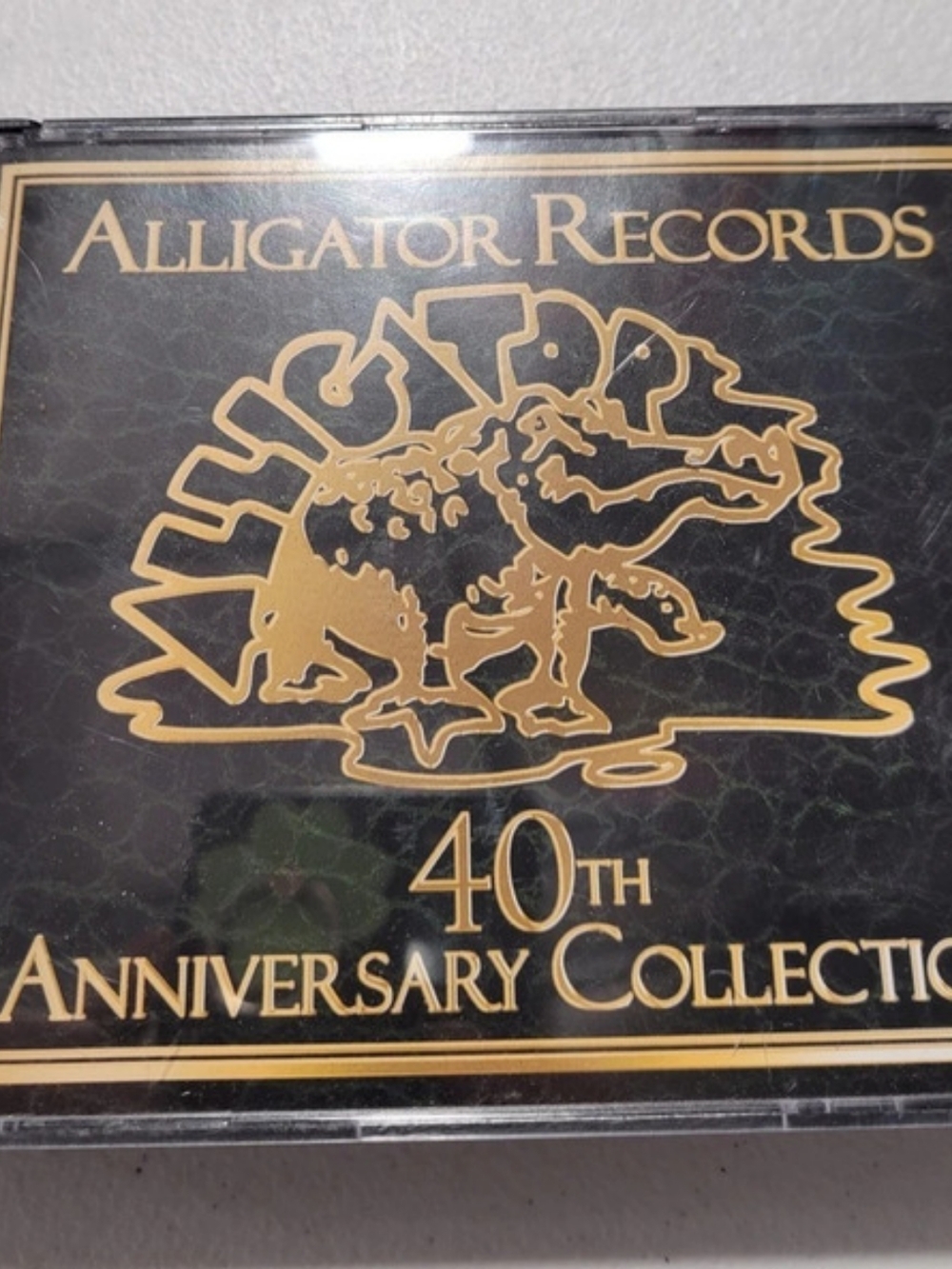 Alligator Records 40th Anniversary Collection 2-Disc CD Set Black & Gold